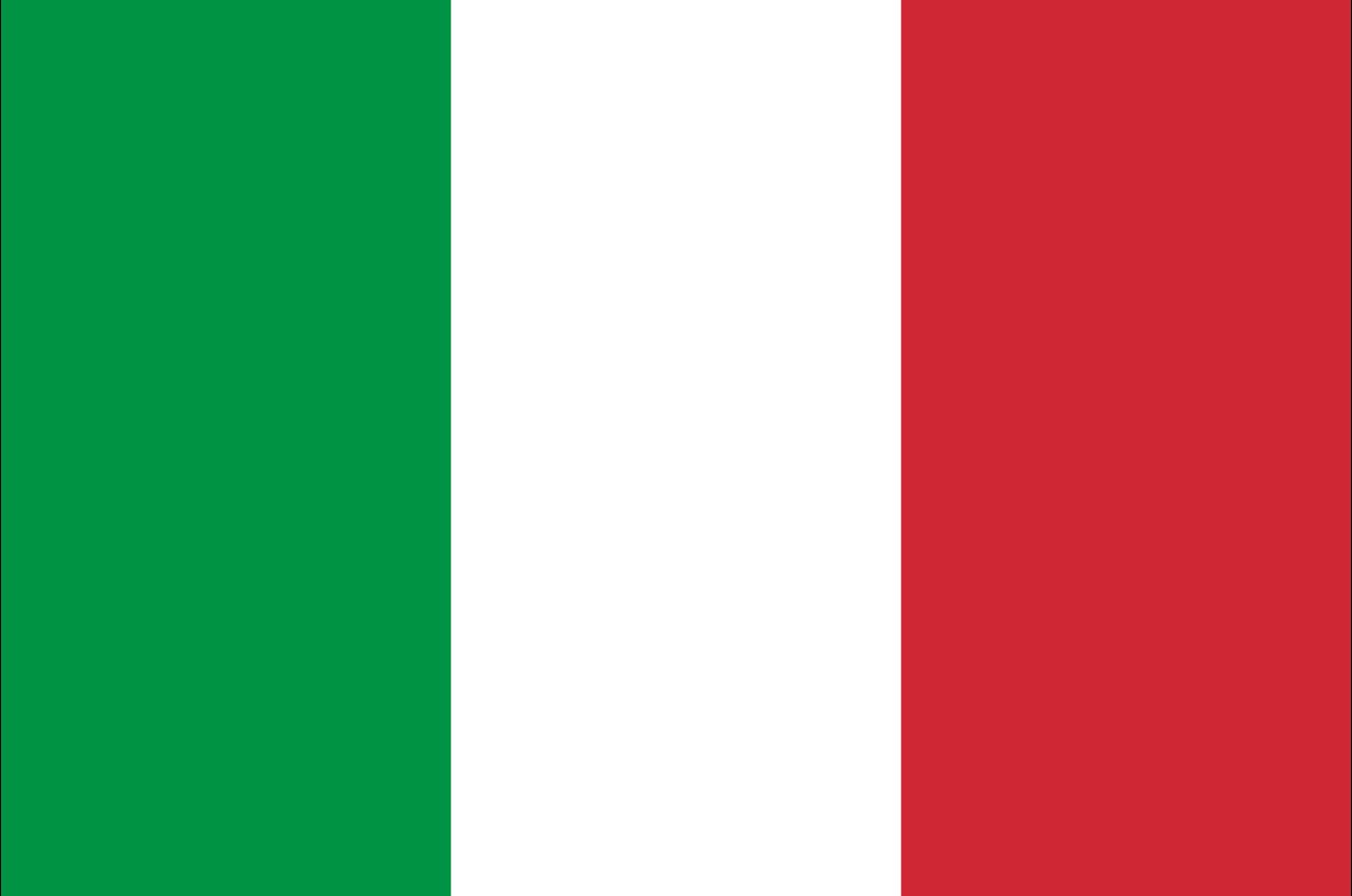 Drapeau de l'Italy