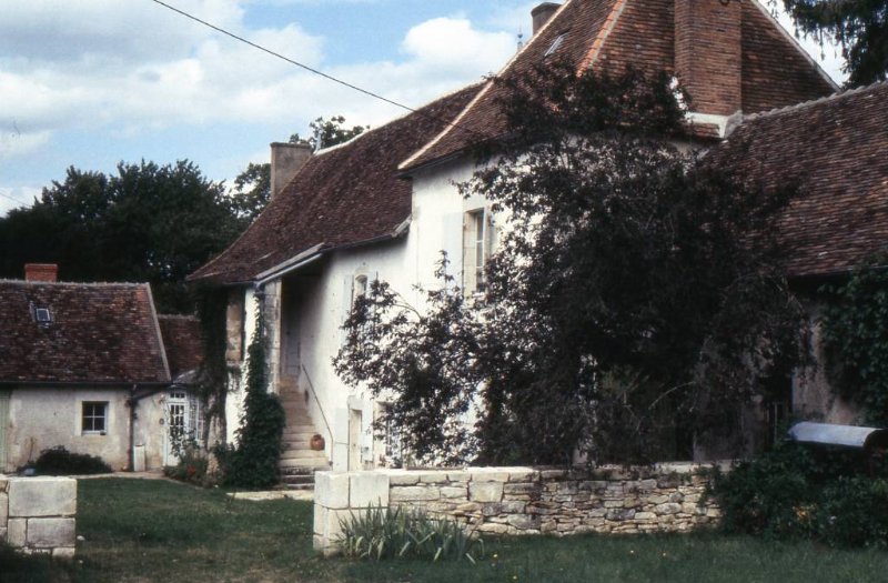 Guimetière vue d'en arrière