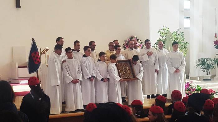 Célébration avec les séminaristes 